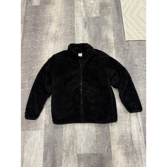 Victoria's Secret‎ PINK Oversized XS Sherpa Zip Up Jacket Excellent Condition - Picture 1 of 5